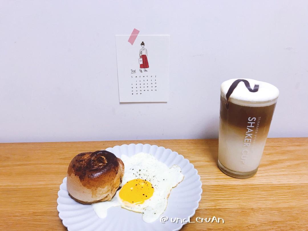 椰子油全麦免揉核桃肉桂卷【轻卡小食】——懒癌晚期版
