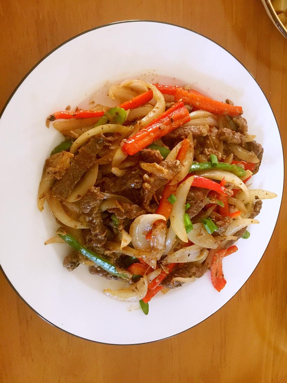 黑椒牛柳
