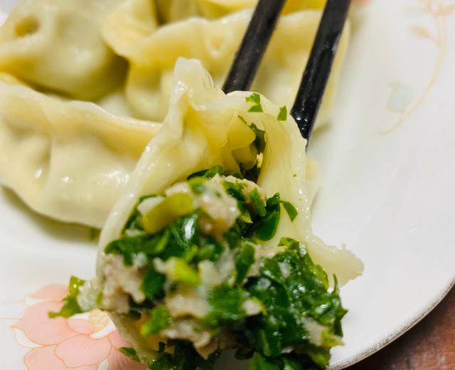 马兰头鲜肉饺🥟吃一口就停不下来网红水饺👩🏻‍🍳