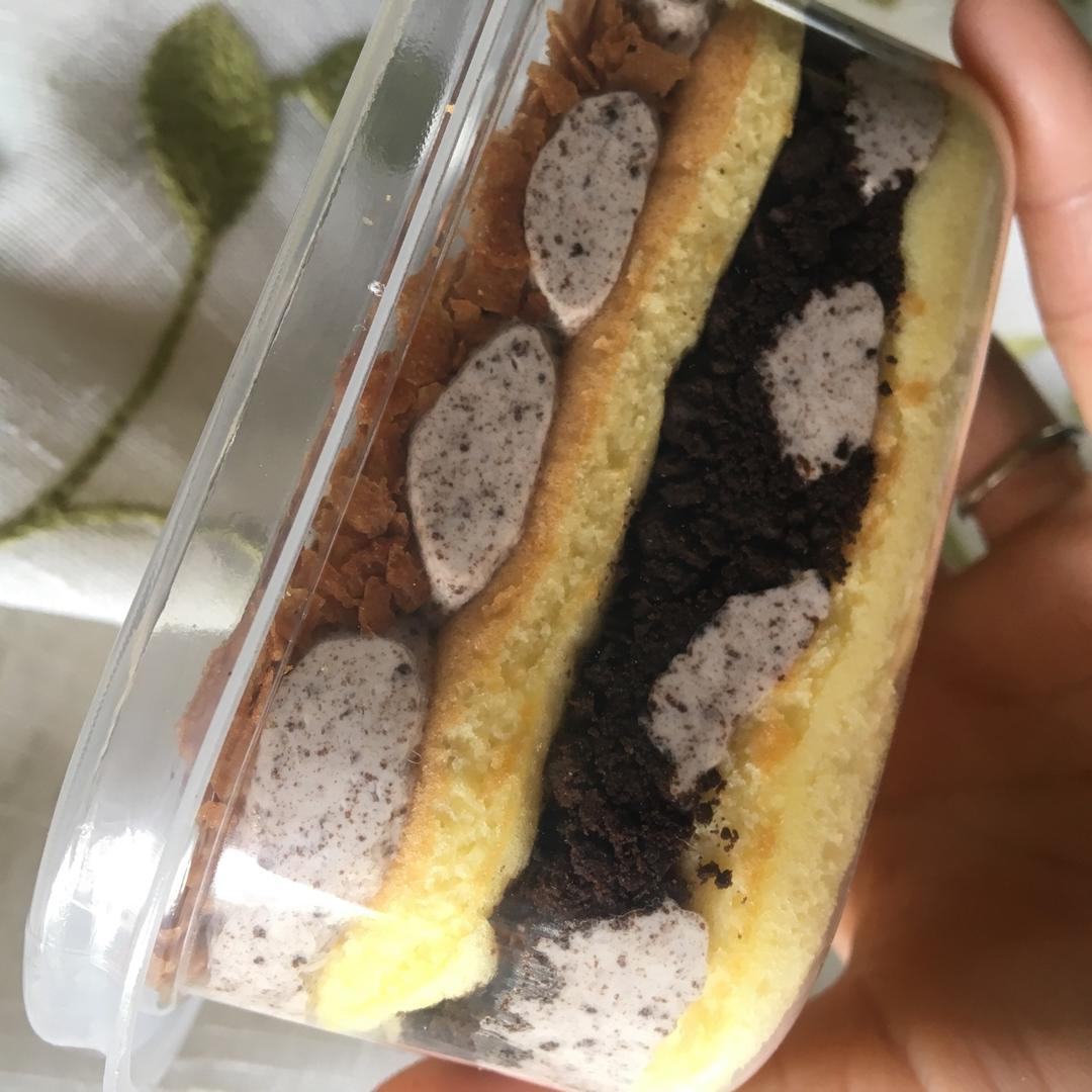 好吃到流泪的奥利奥咸奶油盒子蛋糕