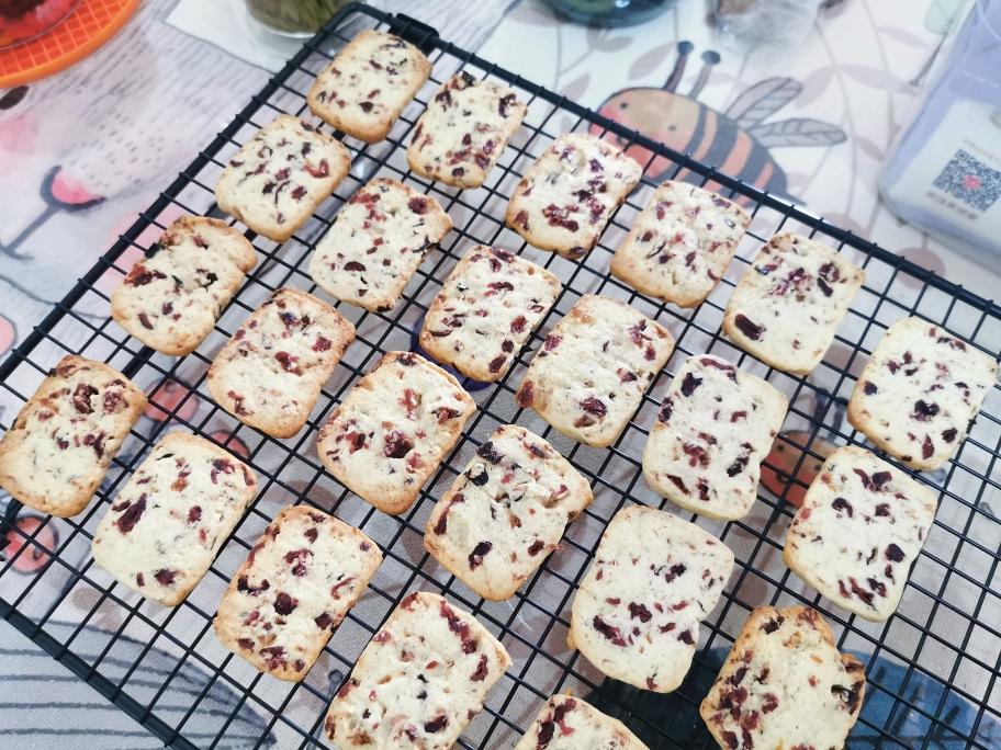 低糖版蔓越莓饼干