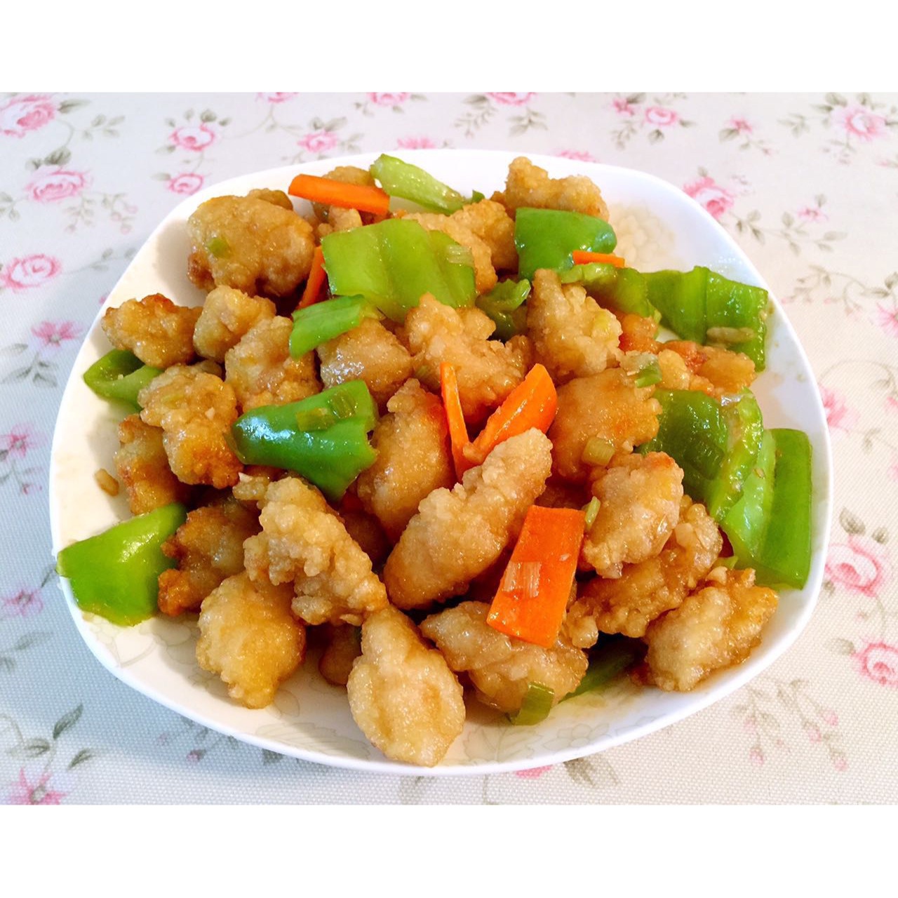 周也钧做的东北溜肉段