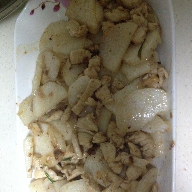 妈妈味鸡丁炒山药