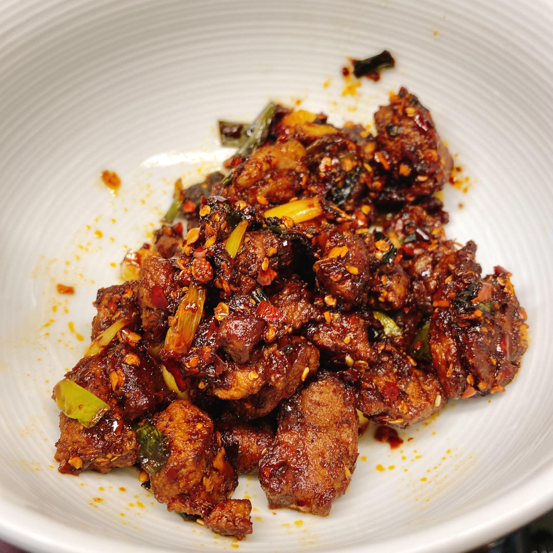 炒羊肉臊子（少油版）