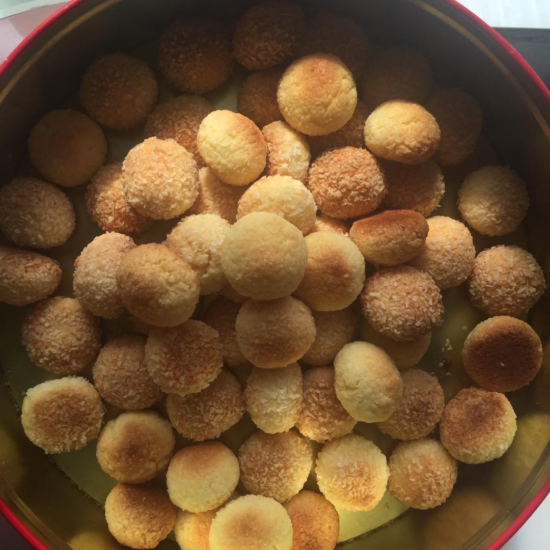 【视频】椰蓉小酥球（消耗蛋黄）童年美食