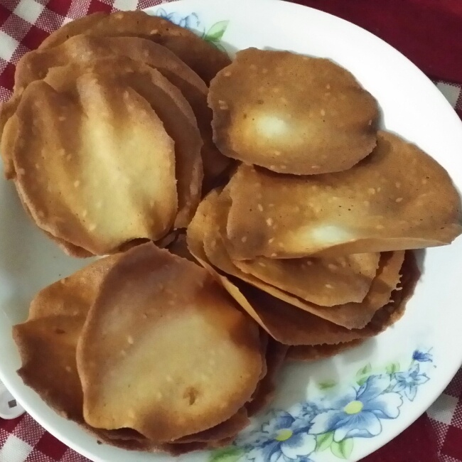 剩余蛋清好去处——杏仁薄饼