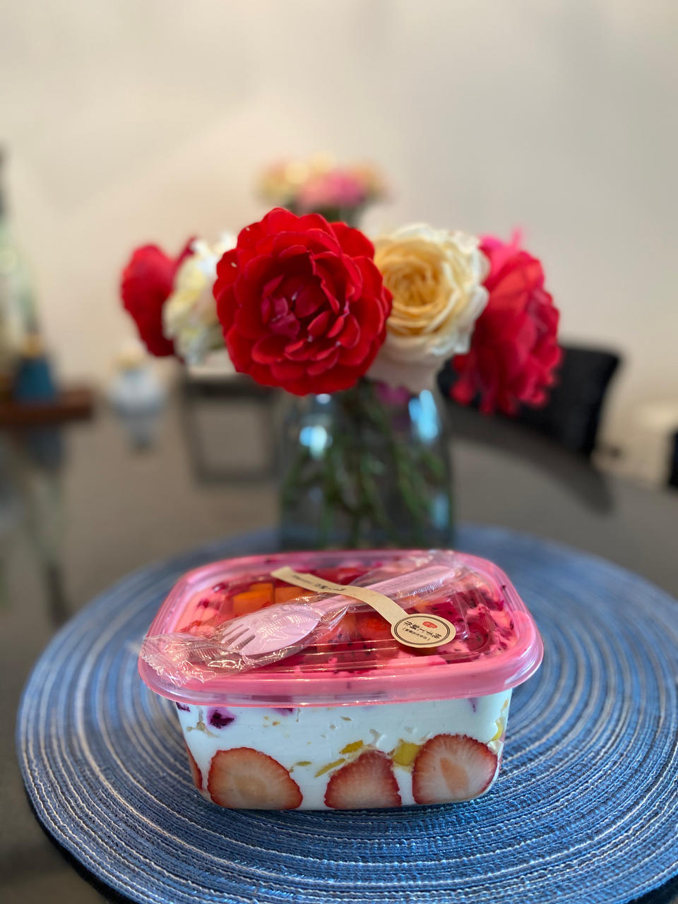 简单快手的便当饭盒水果盒子蛋糕