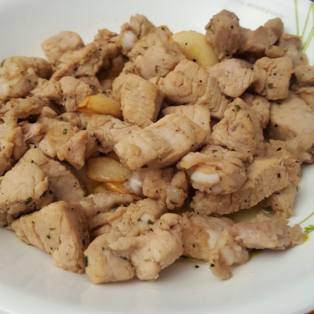 黑蒜子牛肉粒