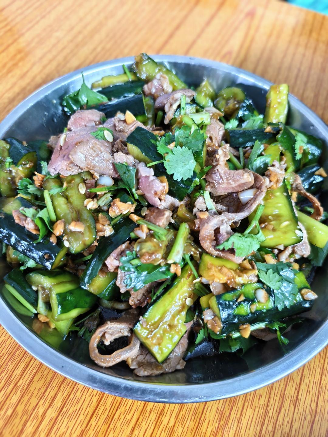 丈母娘吃了都夸的凉拌香菜牛肉