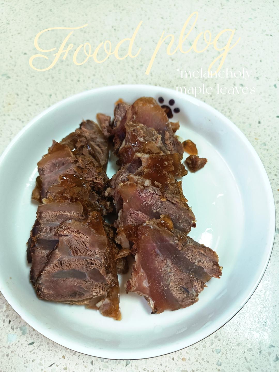 卤牛肉