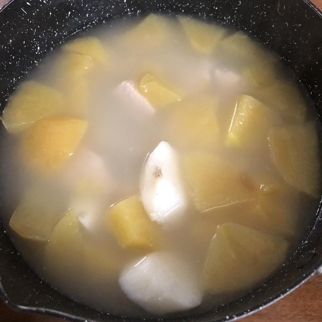 苹果山药瘦肉汤的做法