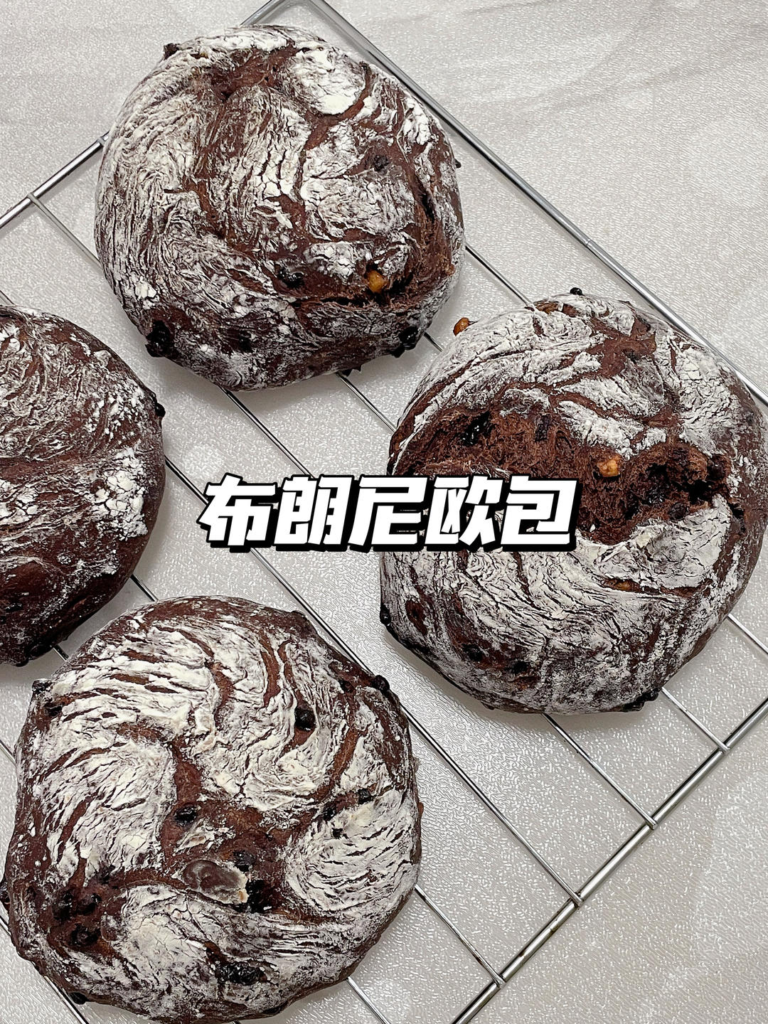 烘焙｜丑萌的布朗尼欧包