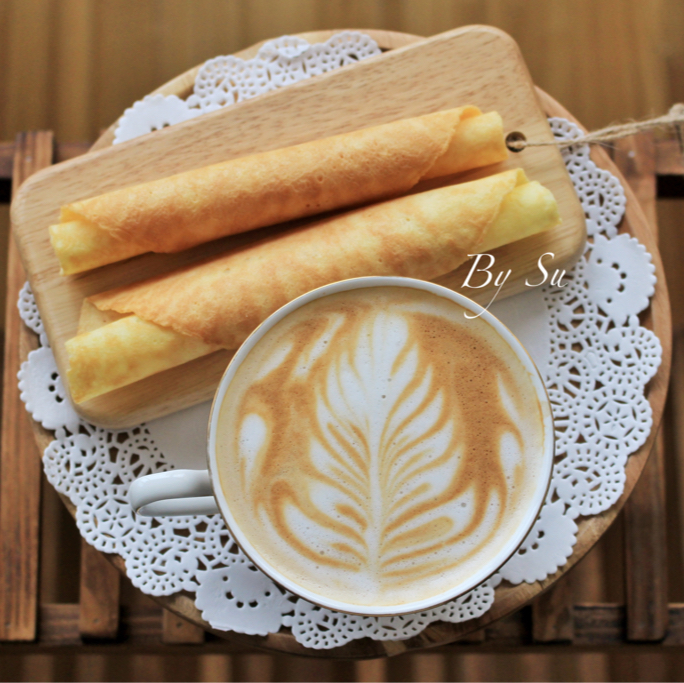 芝麻香酥蛋卷（视频食谱）