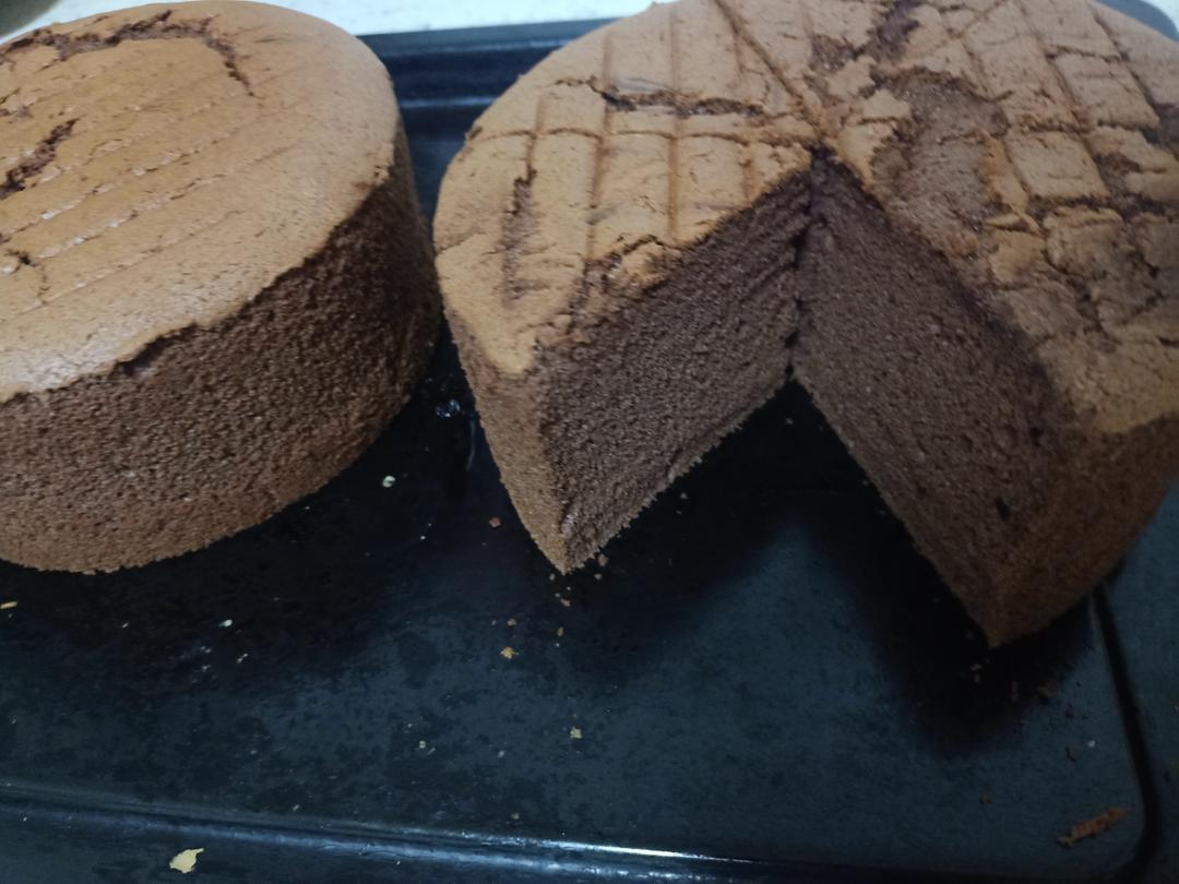 巧克力戚风蛋糕（不消泡版）第16步骤补充了换算方法