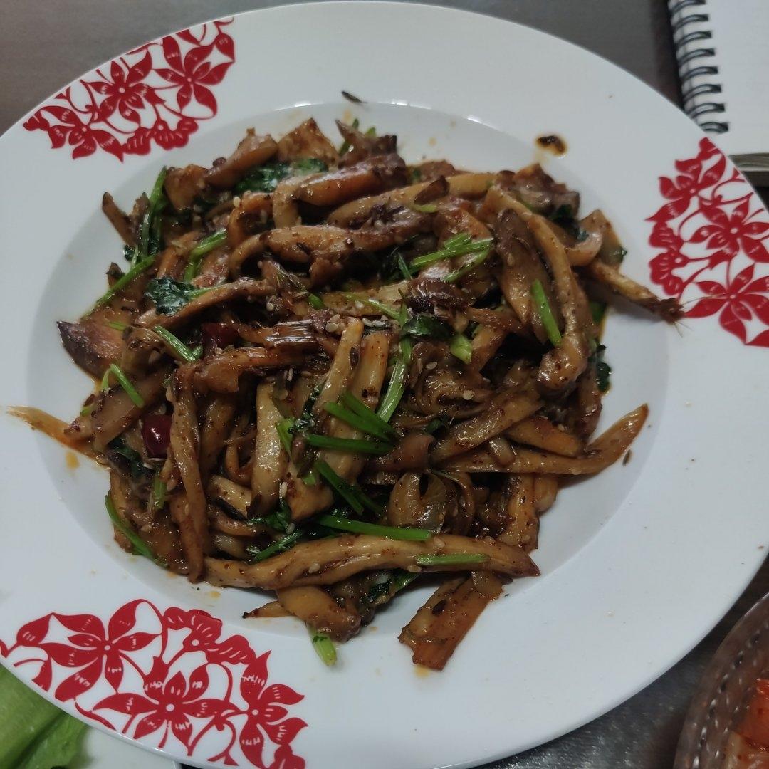 干煸杏鲍菇