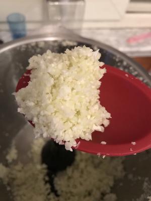 黑胡椒鹰嘴豆花菜伪米饭的做法 步骤2