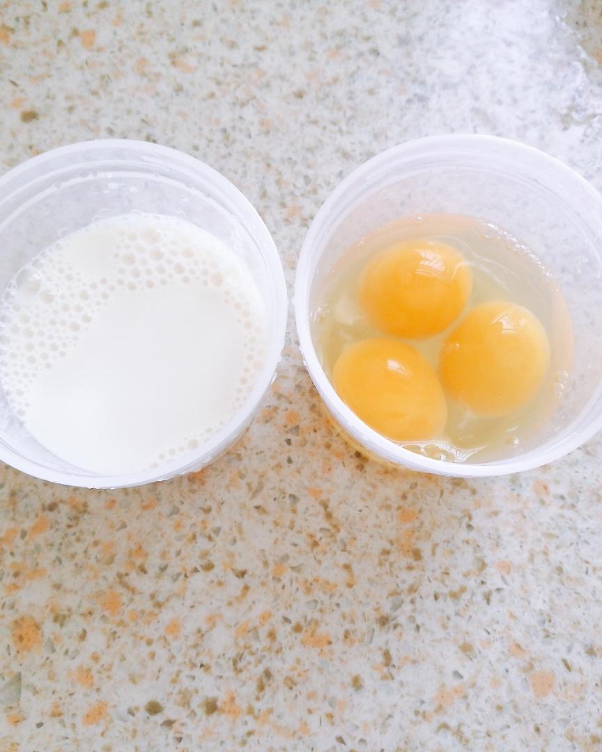 纯奶手撕吐司的做法 步骤1