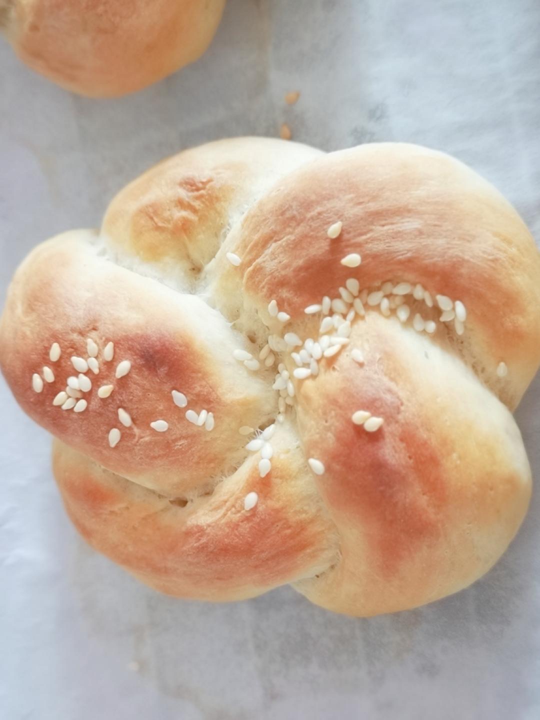 纯奶手撕吐司的做法 步骤1