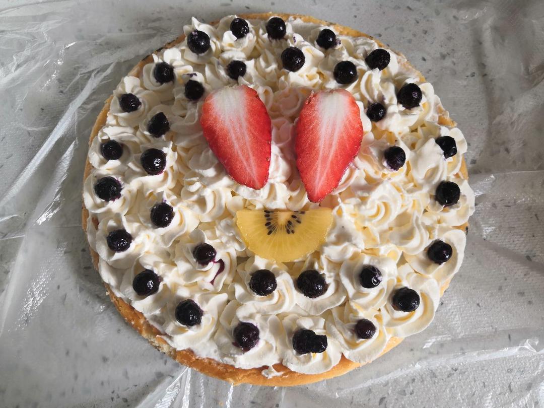 超越诺心~零失败蓝莓牛乳芝士蛋糕~低糖低卡
