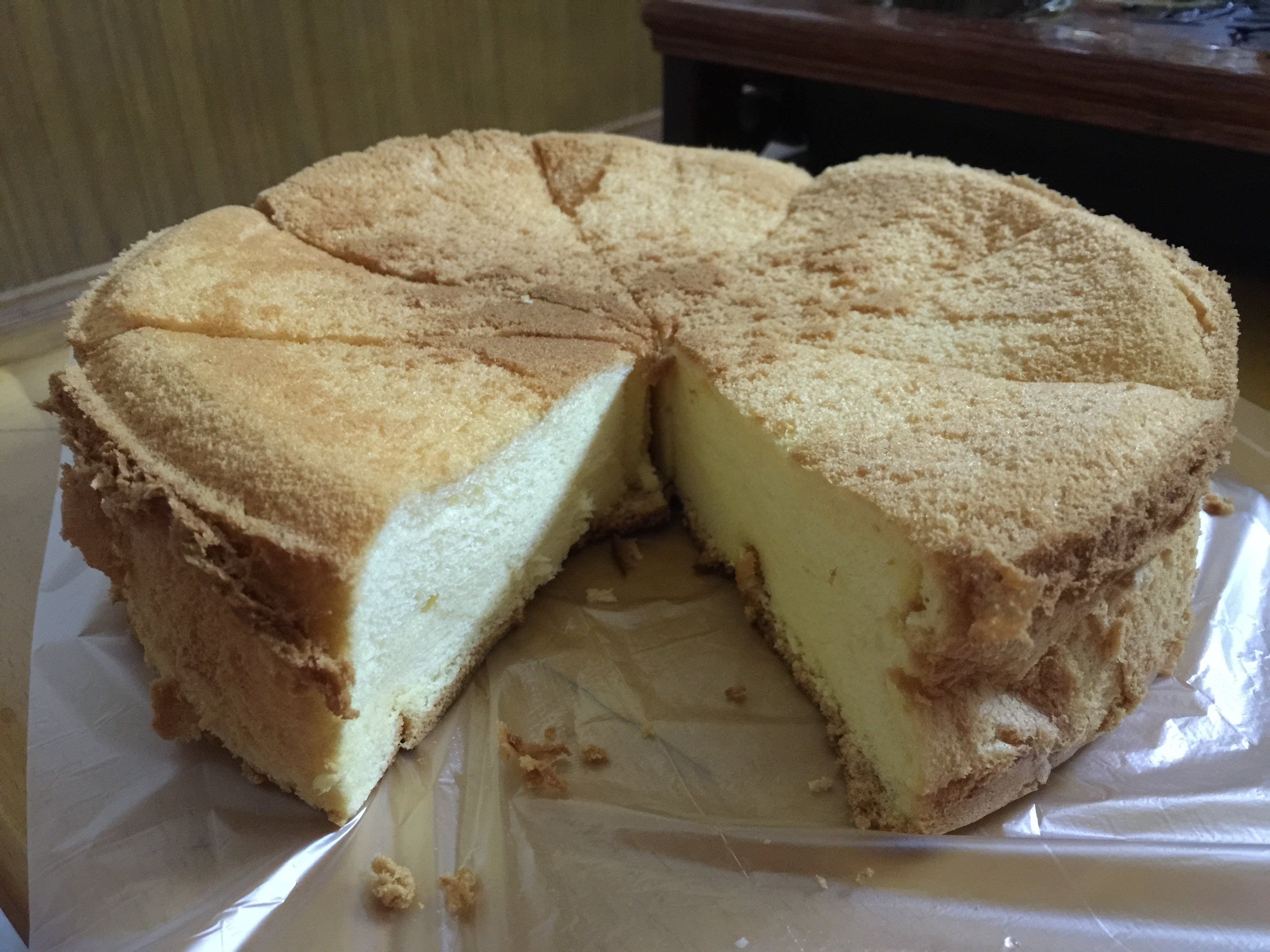 超软烫面戚风蛋糕（君之配方）