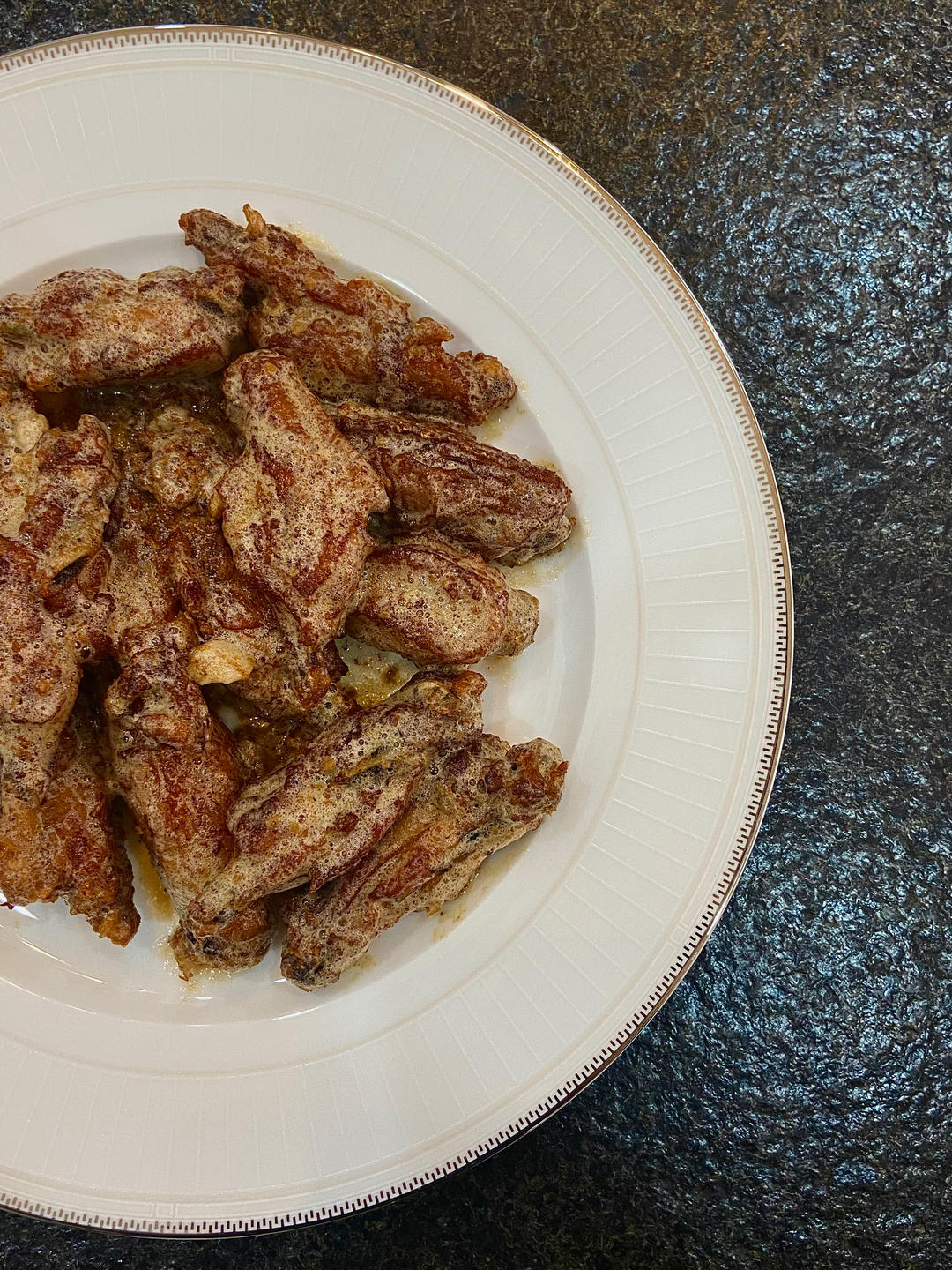 金沙鸡翅【咸蛋黄焗鸡翅】