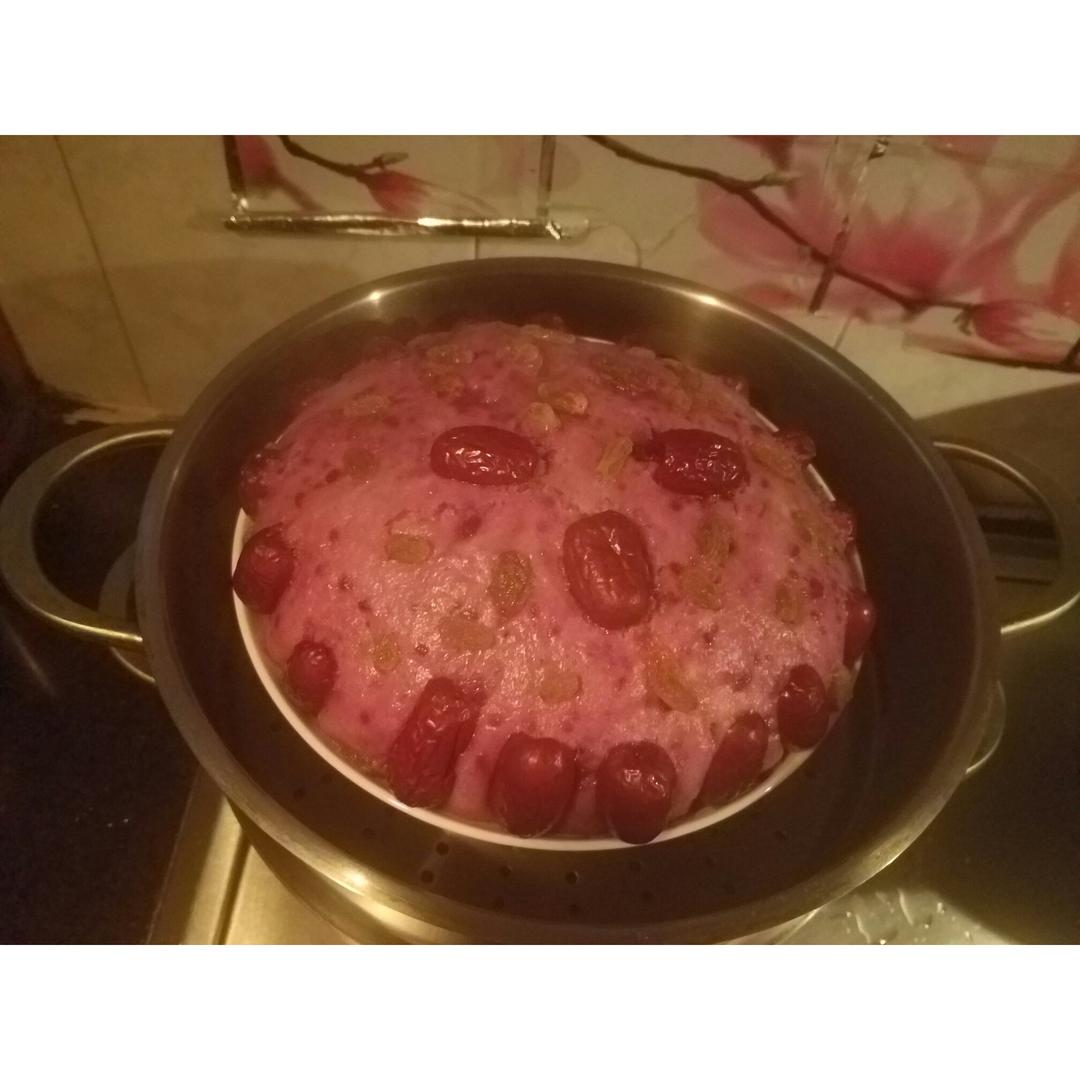 紫薯发糕