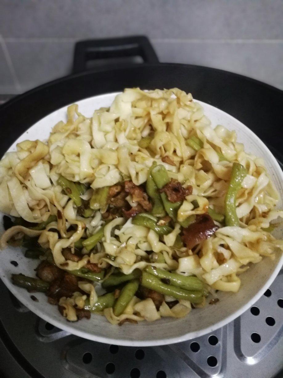 家传豆角焖面（蒸面）一次吃三大碗！超详细步骤！