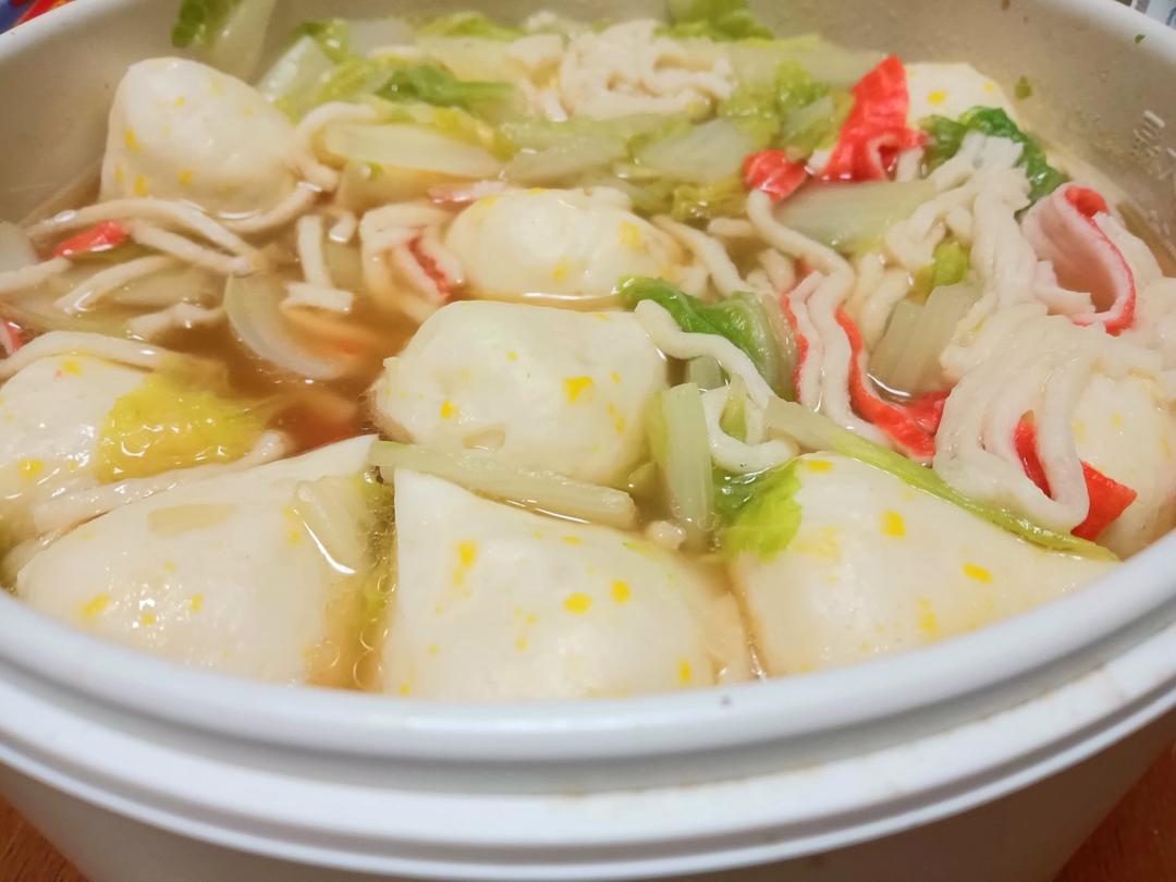 白菜丸子汤