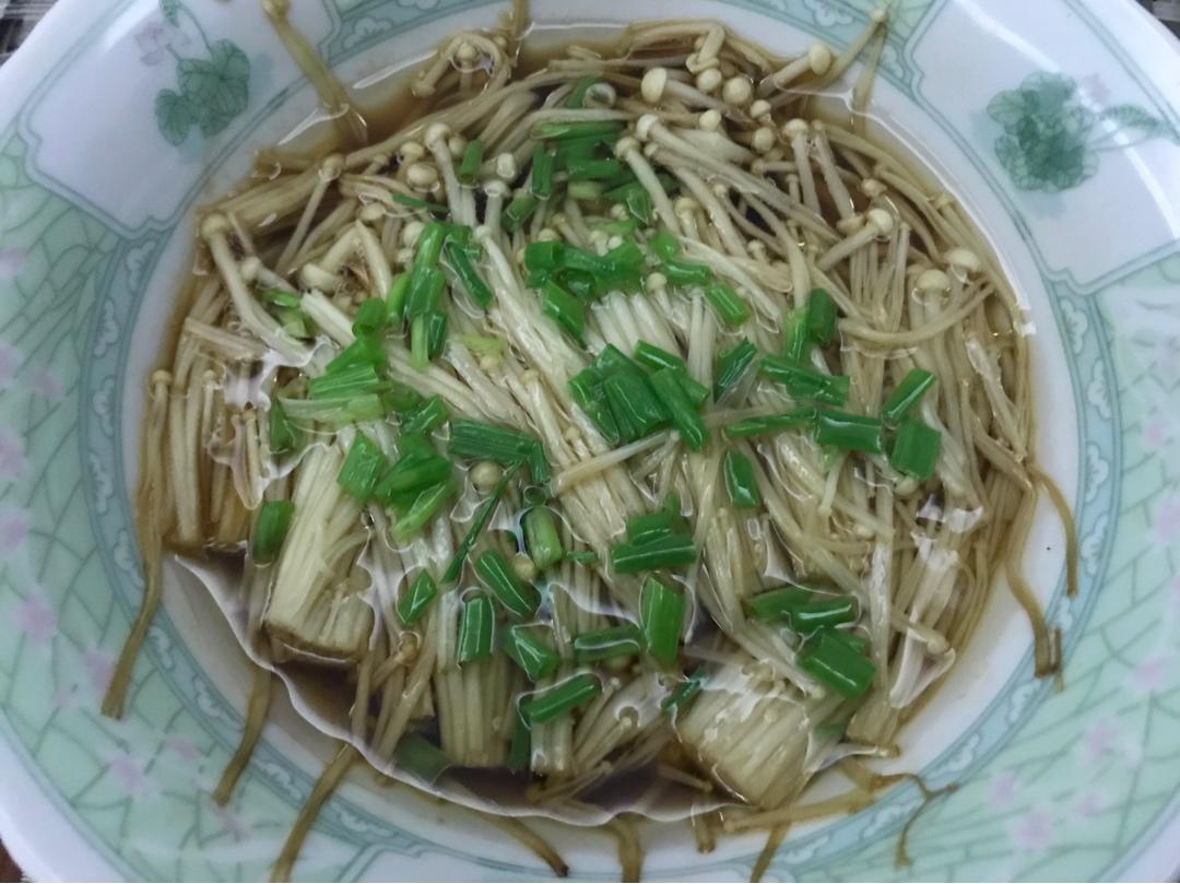 油泼金针菇
