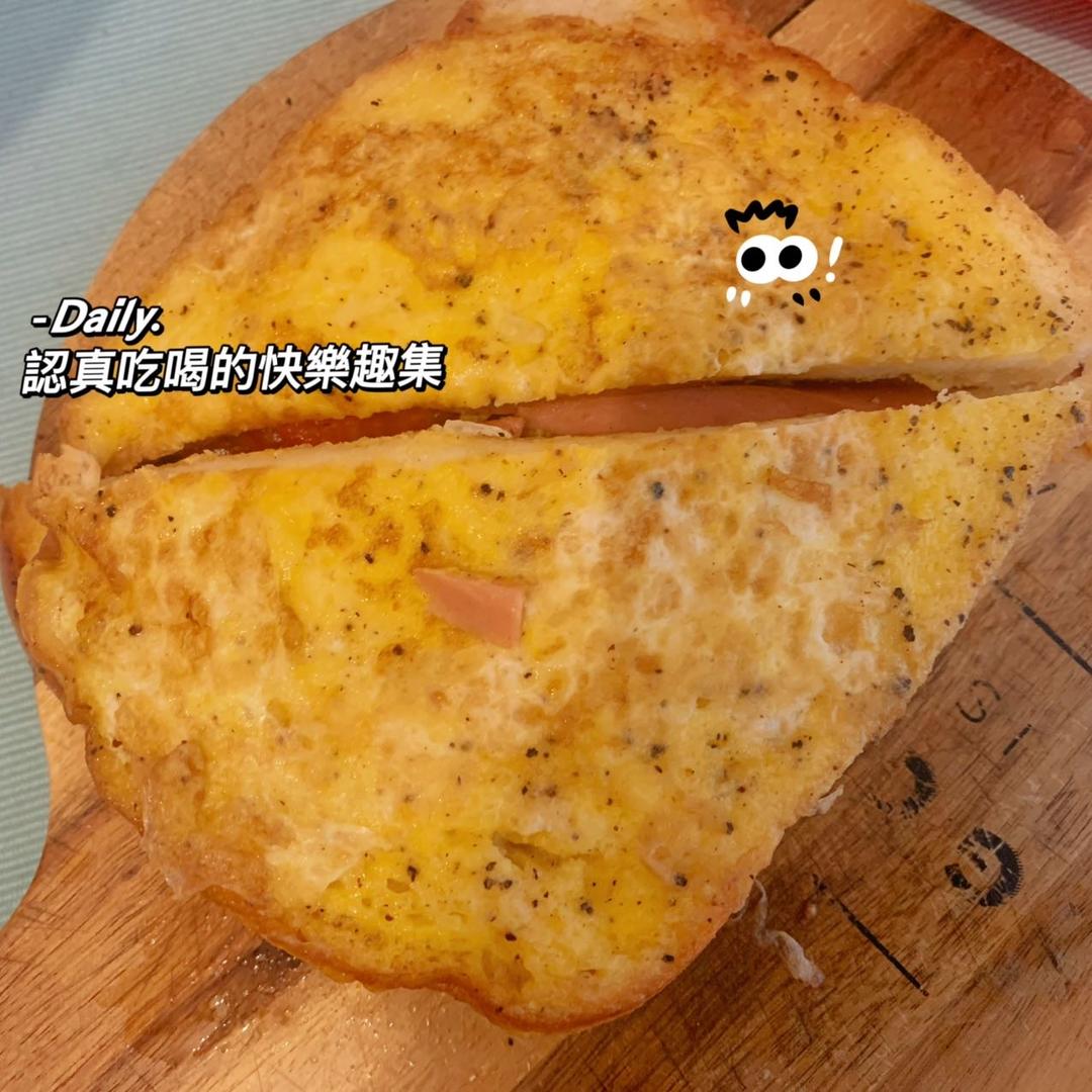 吐司的吃法【鸡蛋芝士吐司】