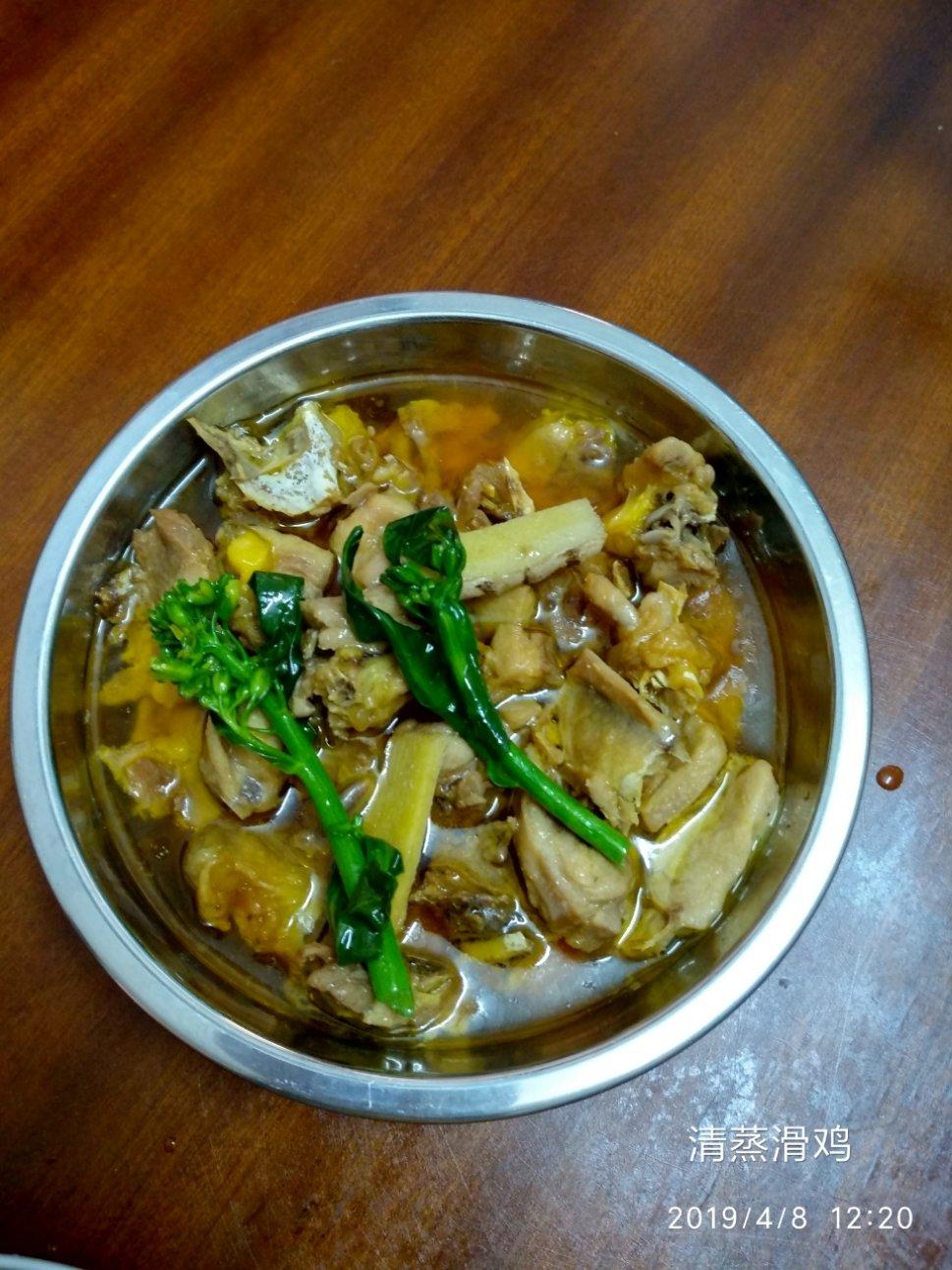 蘑菇滑鸡（香菇滑鸡）