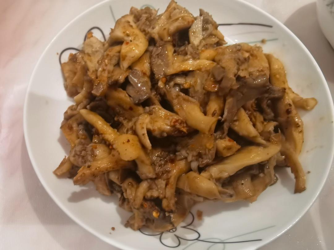 低卡零食烤蘑菇