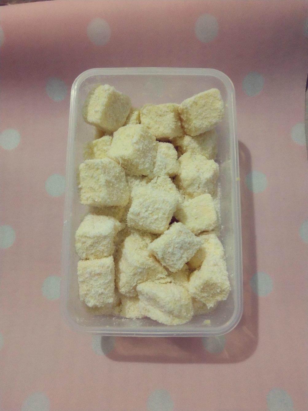 椰蓉牛奶小方