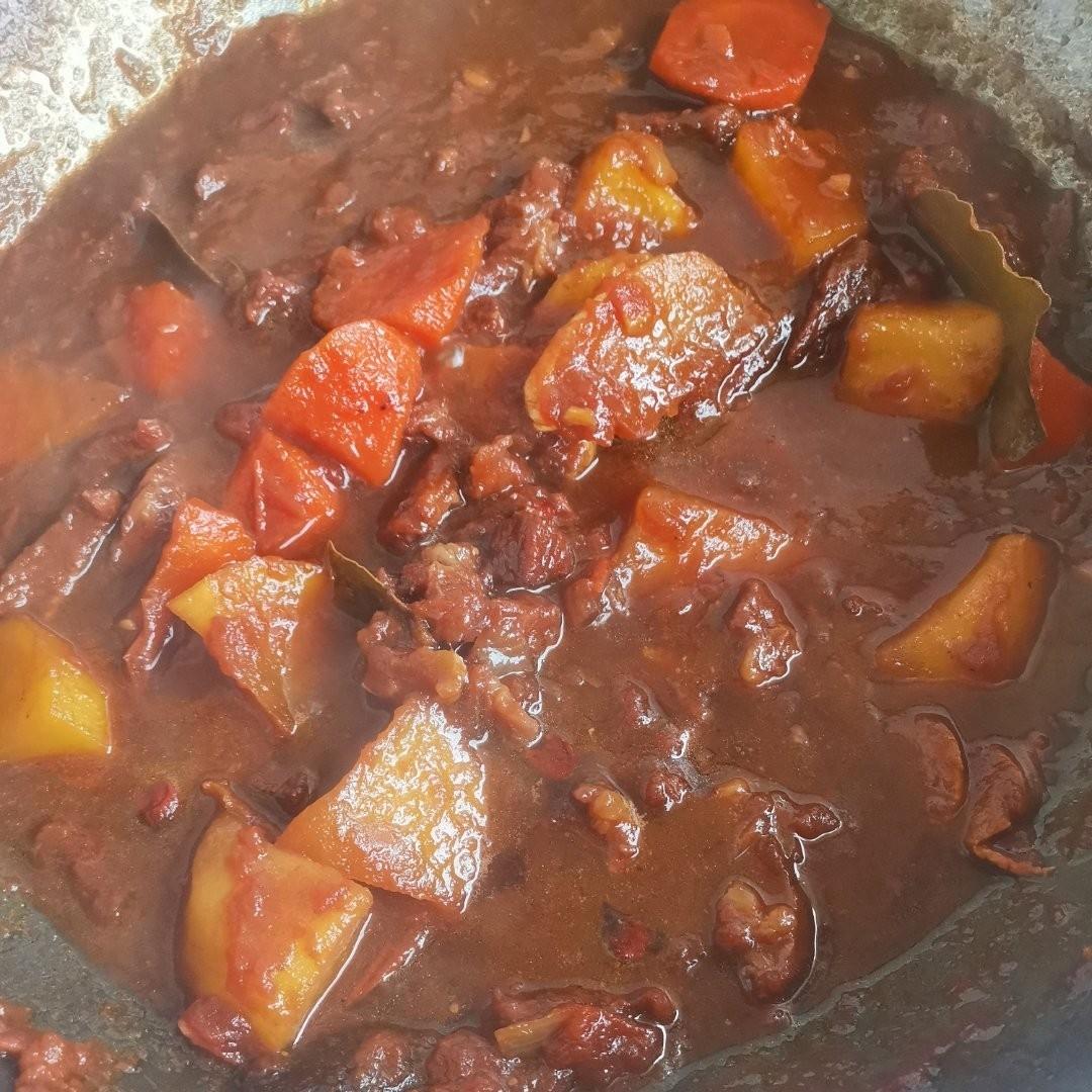 番茄土豆炖牛腩