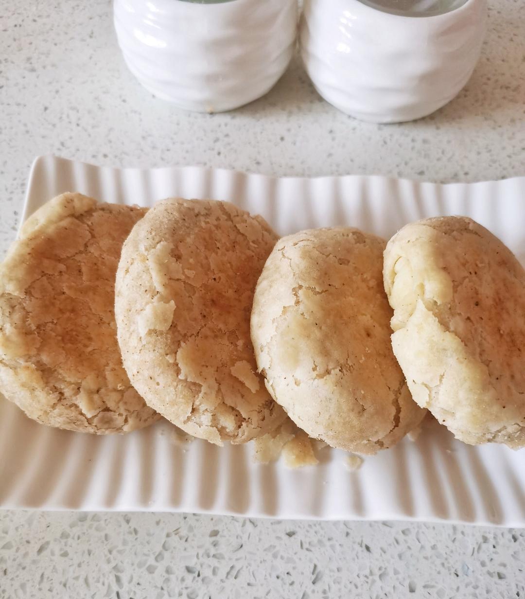 平底锅做出的油酥烧饼