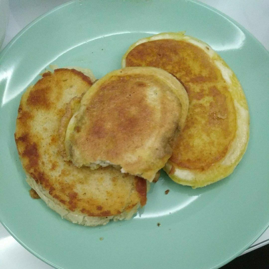 又香又臭~黄金甲（油炸臭豆腐夹馒头）