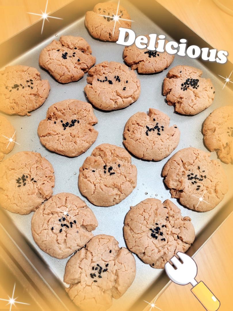 桃酥这么简单，不用打发，不用猪油也酥脆