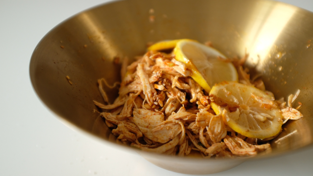✅ 第6道快手低脂菜✨清爽美味的柠檬鸡丝🍋鸡胸肉满分吃法💯