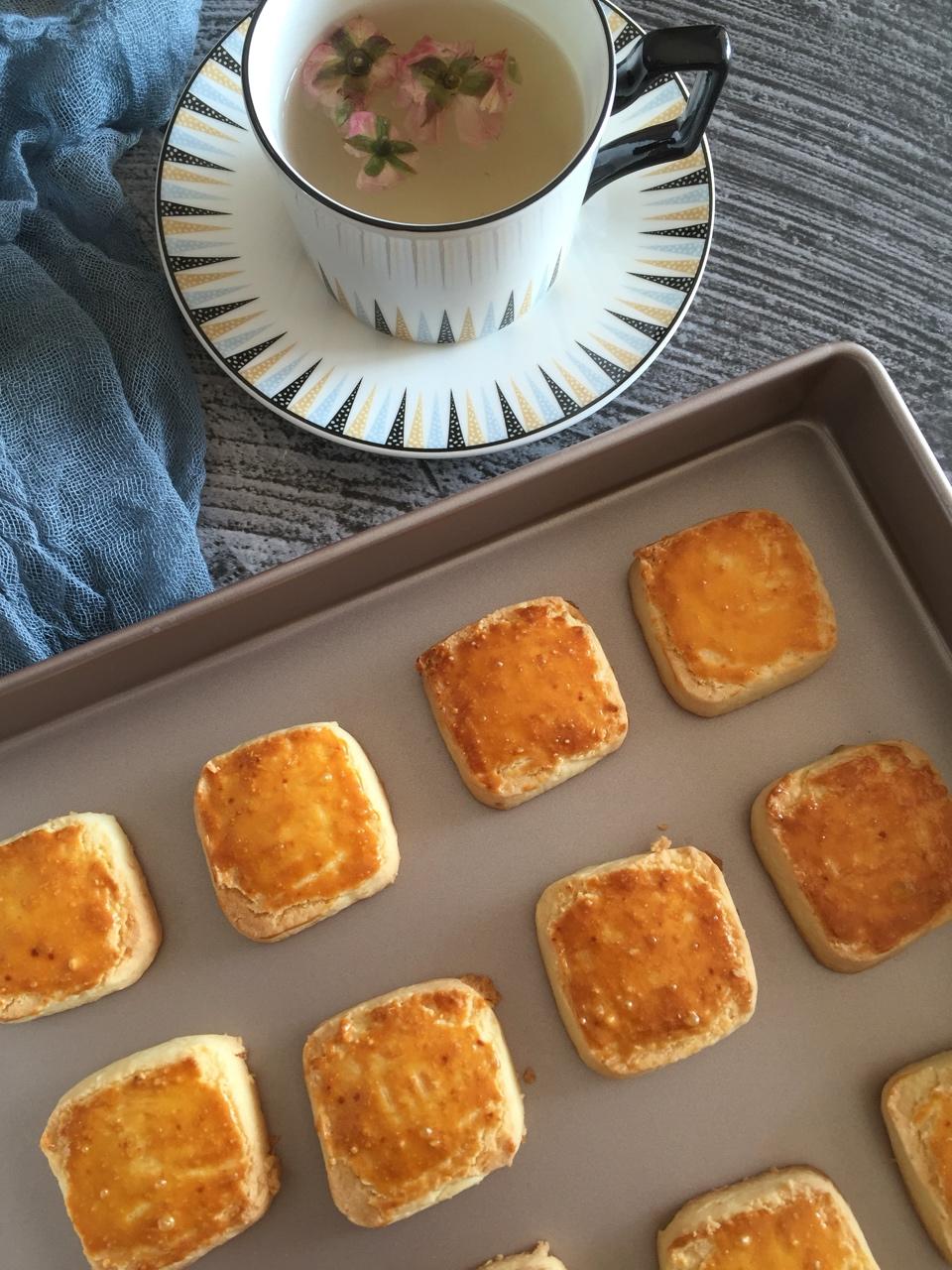 乳酪奶油夹心酥饼