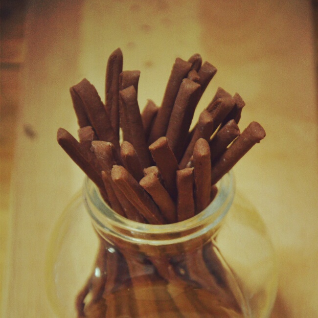 低负罪感的可可脆条