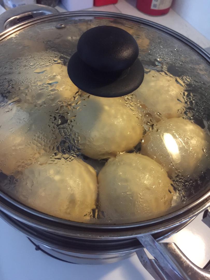 有着面包口感的红糖馒头（一次发酵）