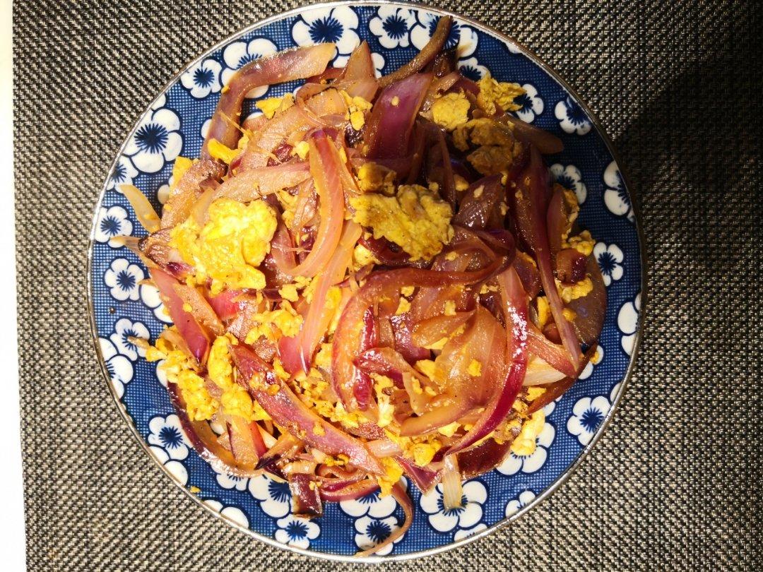 洋葱炒鸡蛋