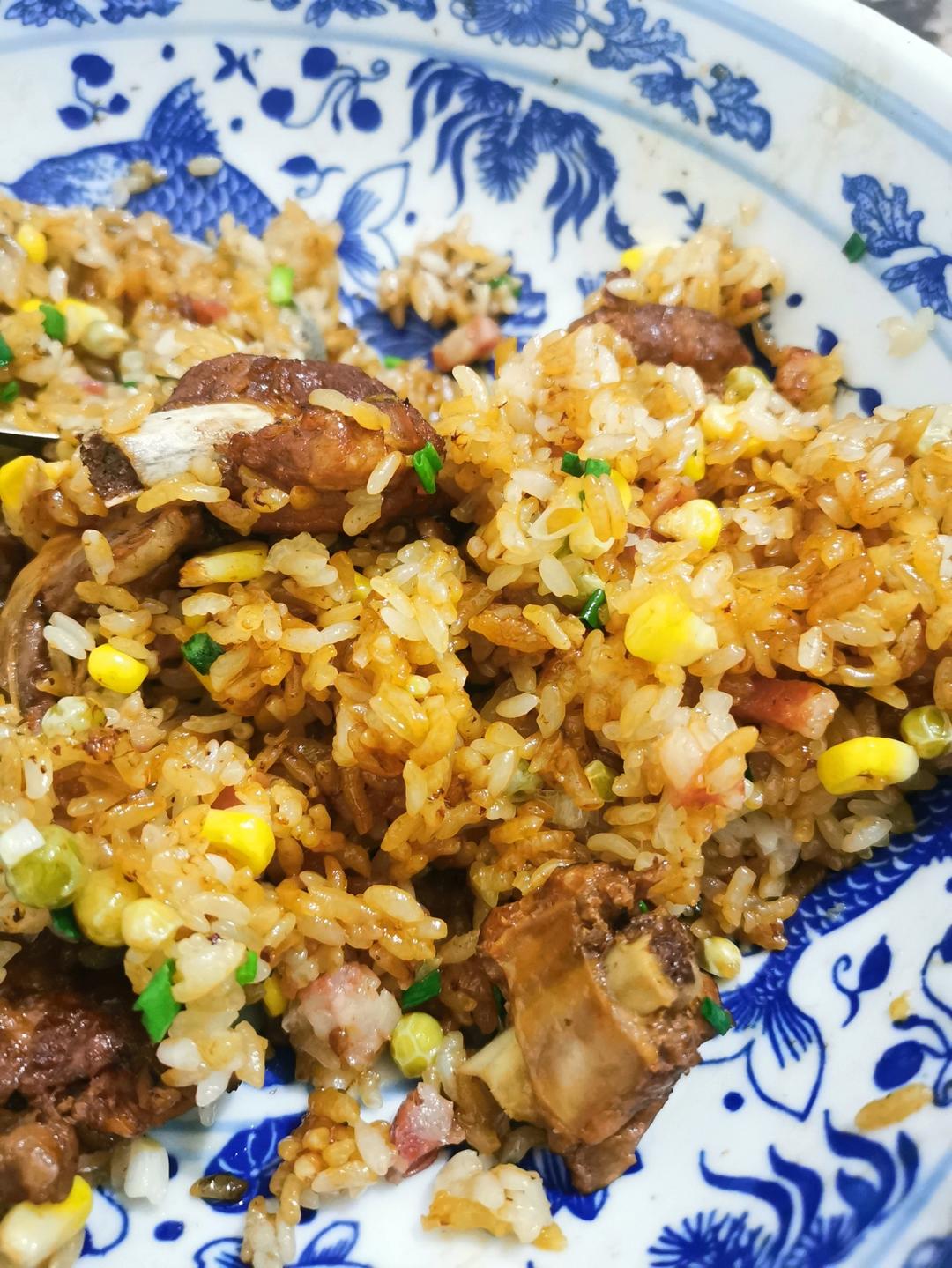 超好吃的排骨糯米饭