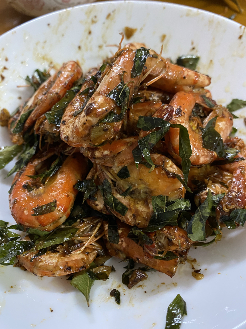 新加坡黑椒虾（新加坡厨师地道做法，可以用螃蟹）