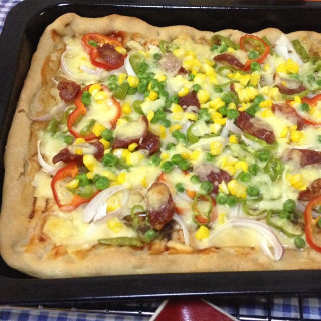 薄底Pizza，亲爱的