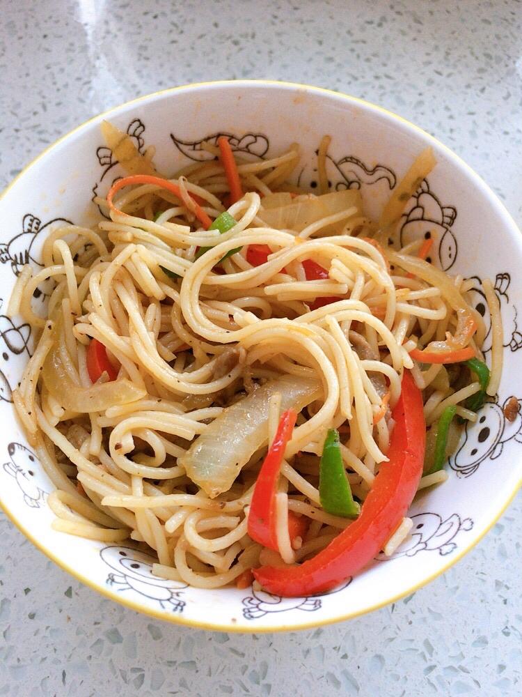 黑椒牛柳意面