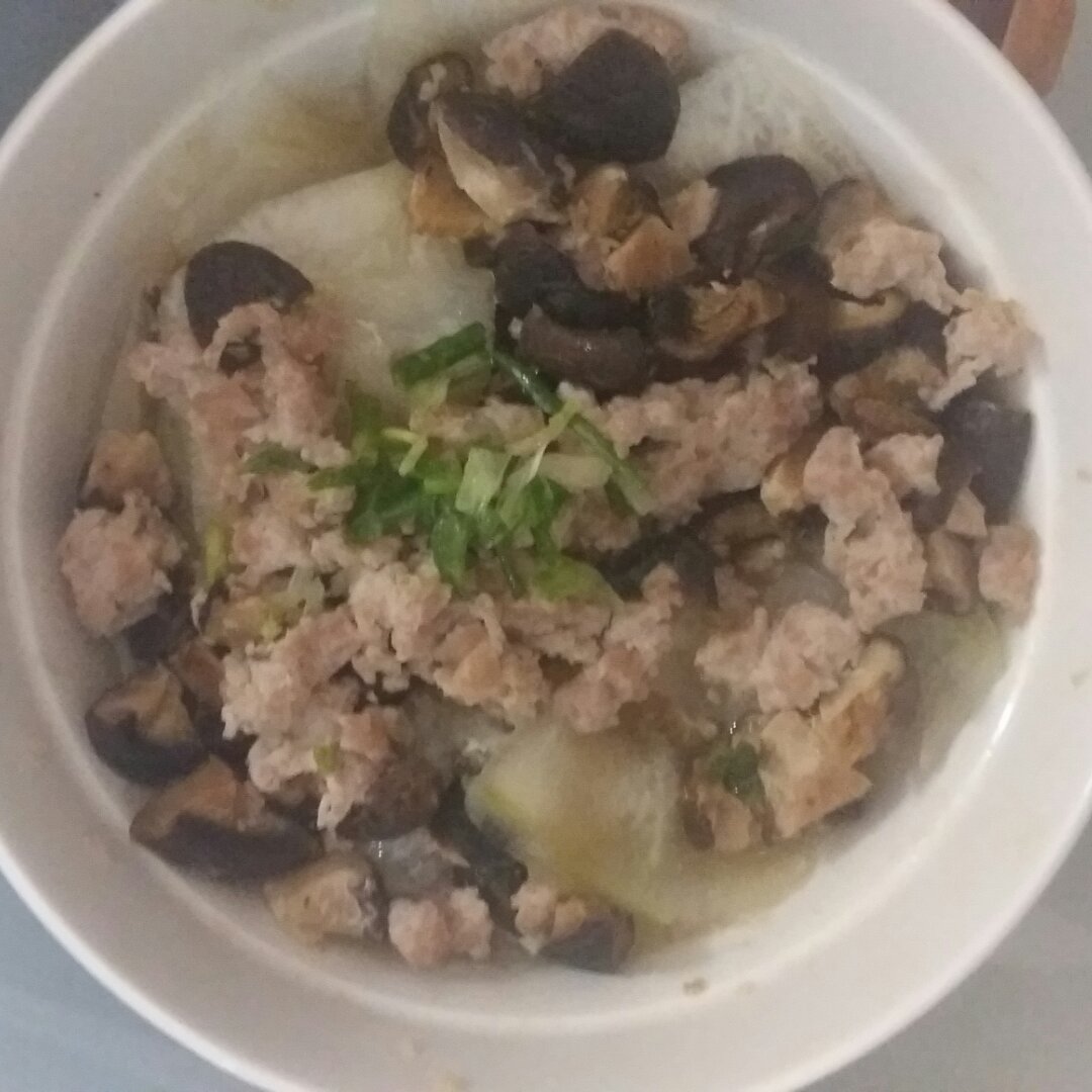 肉末蒸冬瓜