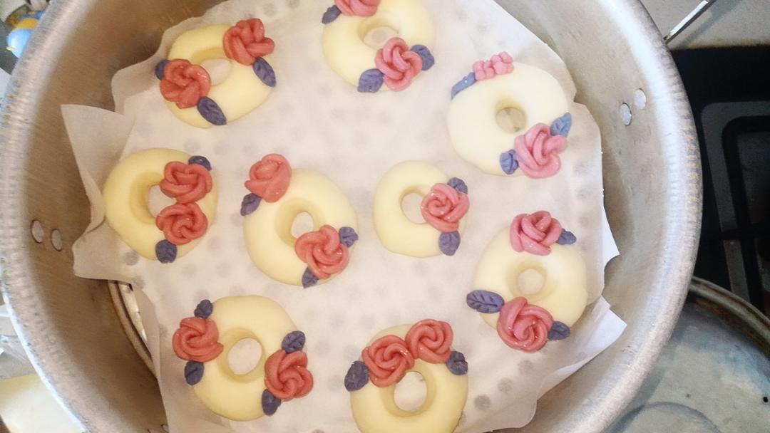 「原创」让你心动的甜甜圈馒头