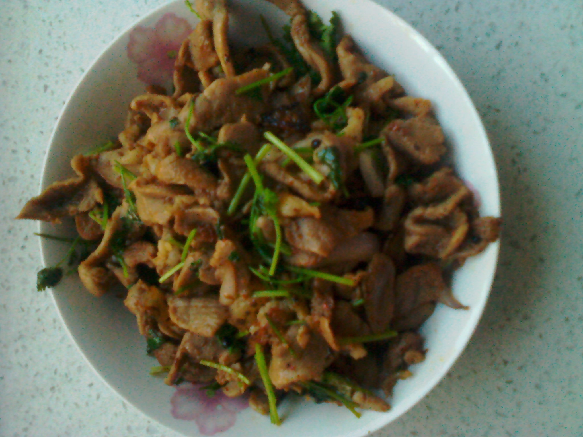 孜然羊肉片