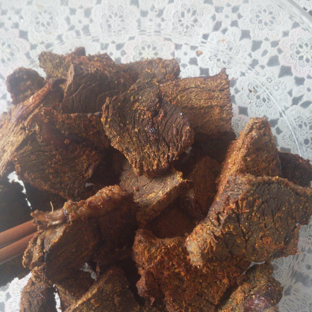 烤牛肉干烤箱版